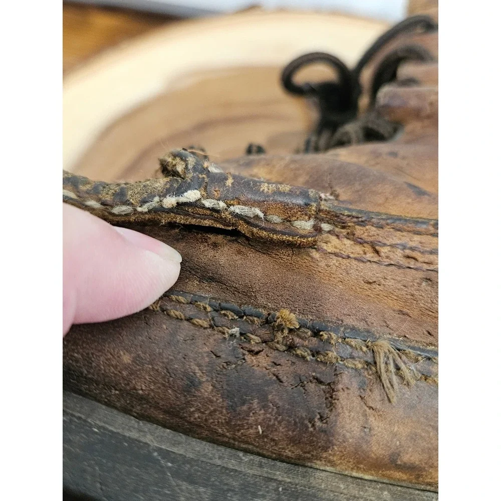 VTG W.C. Russell Moccasin Co Bird Shooter BLUE LABEL 50s 60s Boots Vibram 111/2